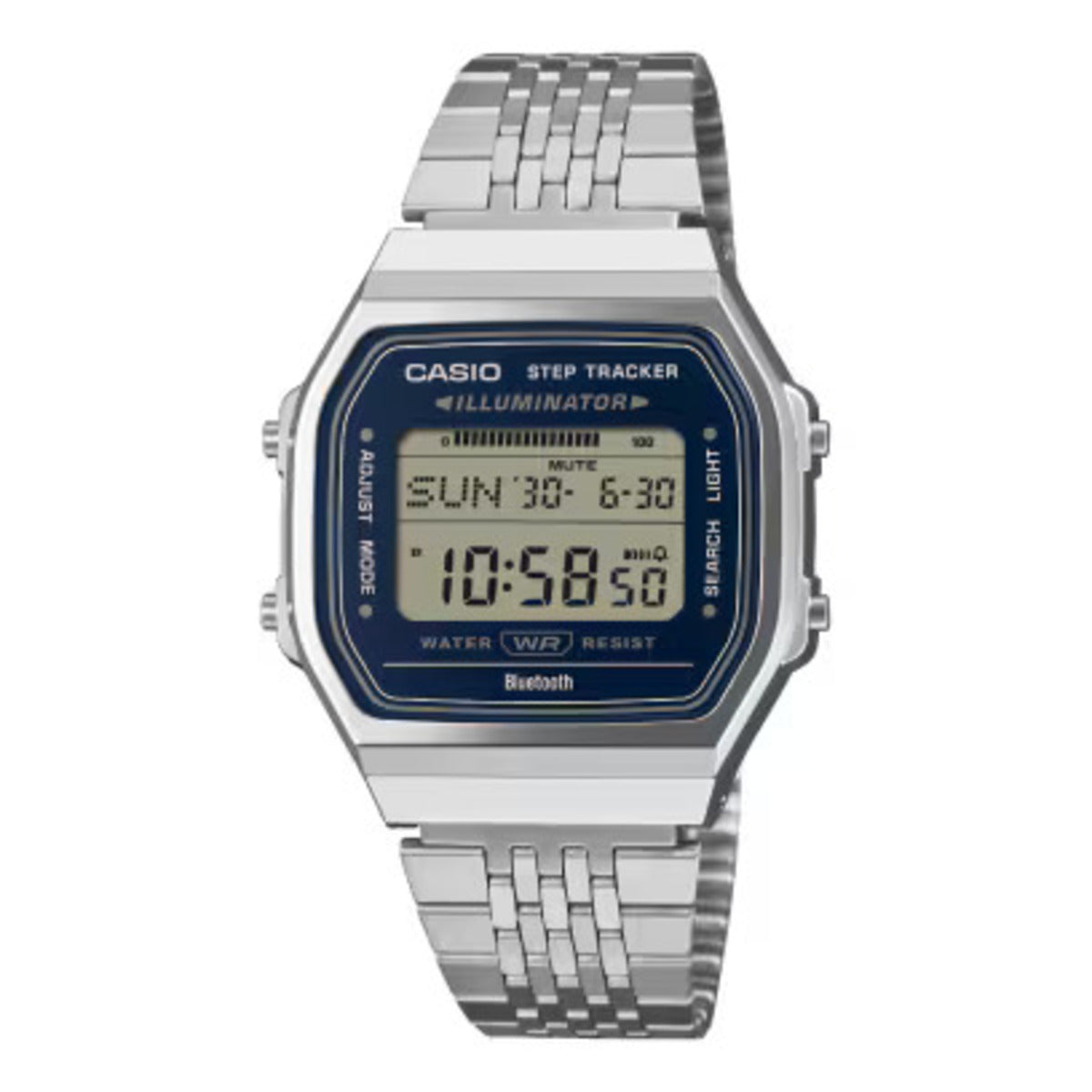 CASIO VINTAGE ABL-100WE-2A Resin Digital Unisex Watch D444