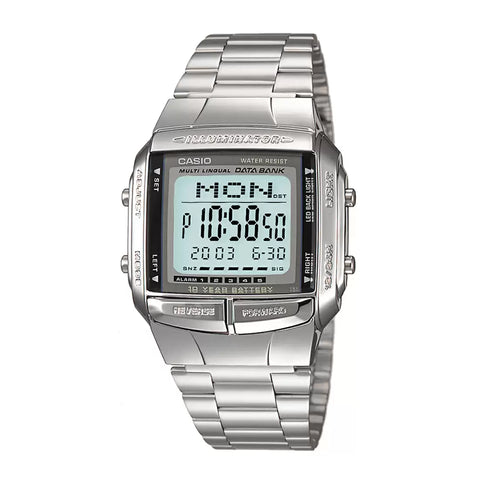 Casio VINTAGE COLLECTION DB-360-1DF - DB27 Silver Digital - Unisex Watch - Buy Now at Sai Creations Watches
