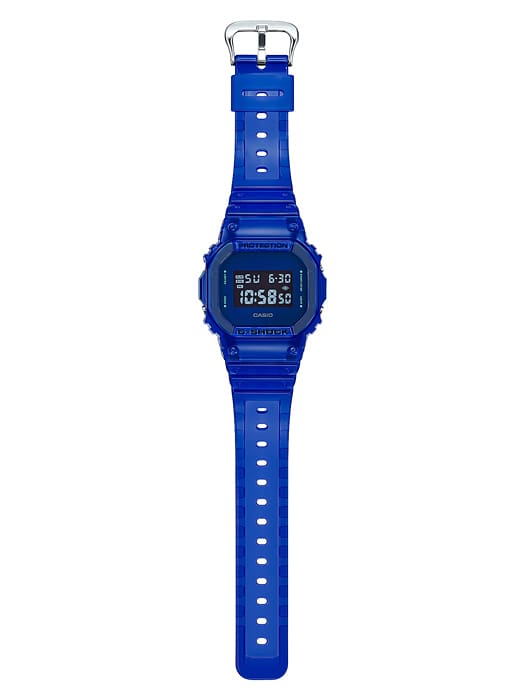 G1003 CASIO | DIGITAL DW-5600SB-2DR Blue Watch (Men)