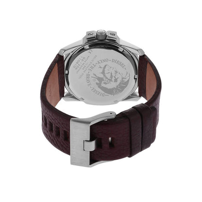 DZ1206 Diesel | Leather Analog Black Dial Men Watch