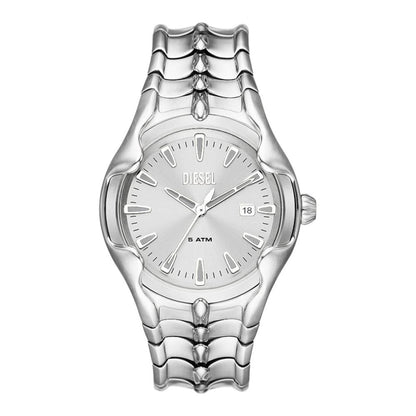 Diesel Vert Quartz Silver Dial With Date Analog Men Watch DZ2185