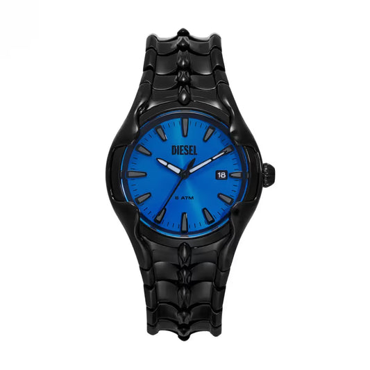 Diesel Vert Quartz Blue Round Dial Analog Watch for Men DZ2198