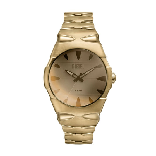 Diesel D-Sruptor Quartz Silver Dial Analog Stainless Steel Men Watch DZ2214