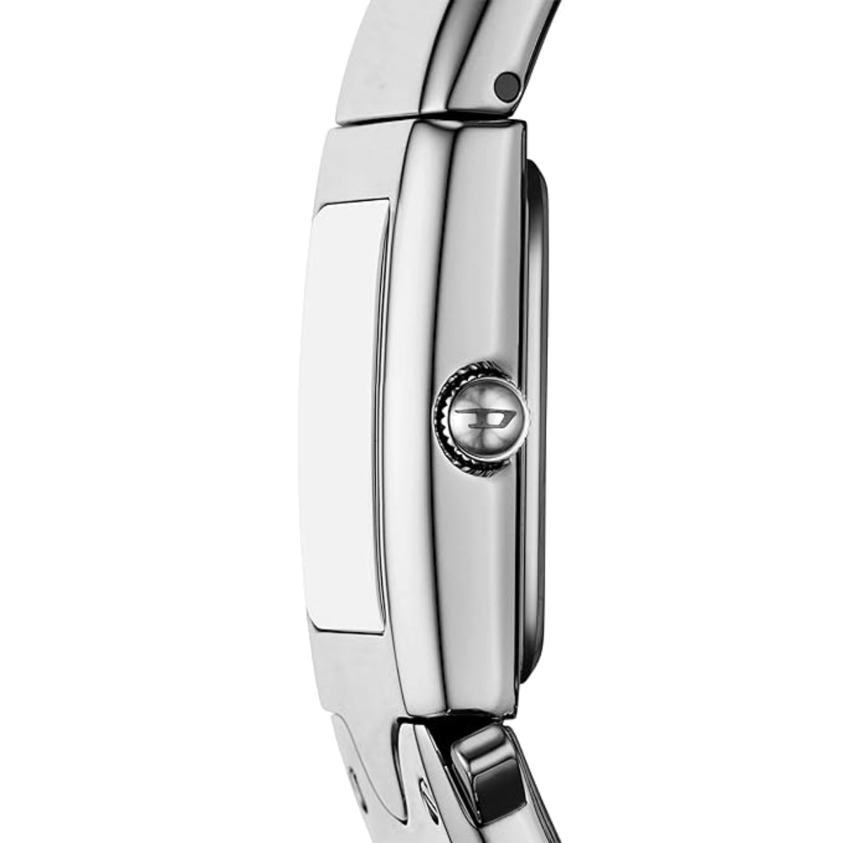 Diesel Closer Quartz Silver Rectangular Dial Analog Men's Watch DZ2225