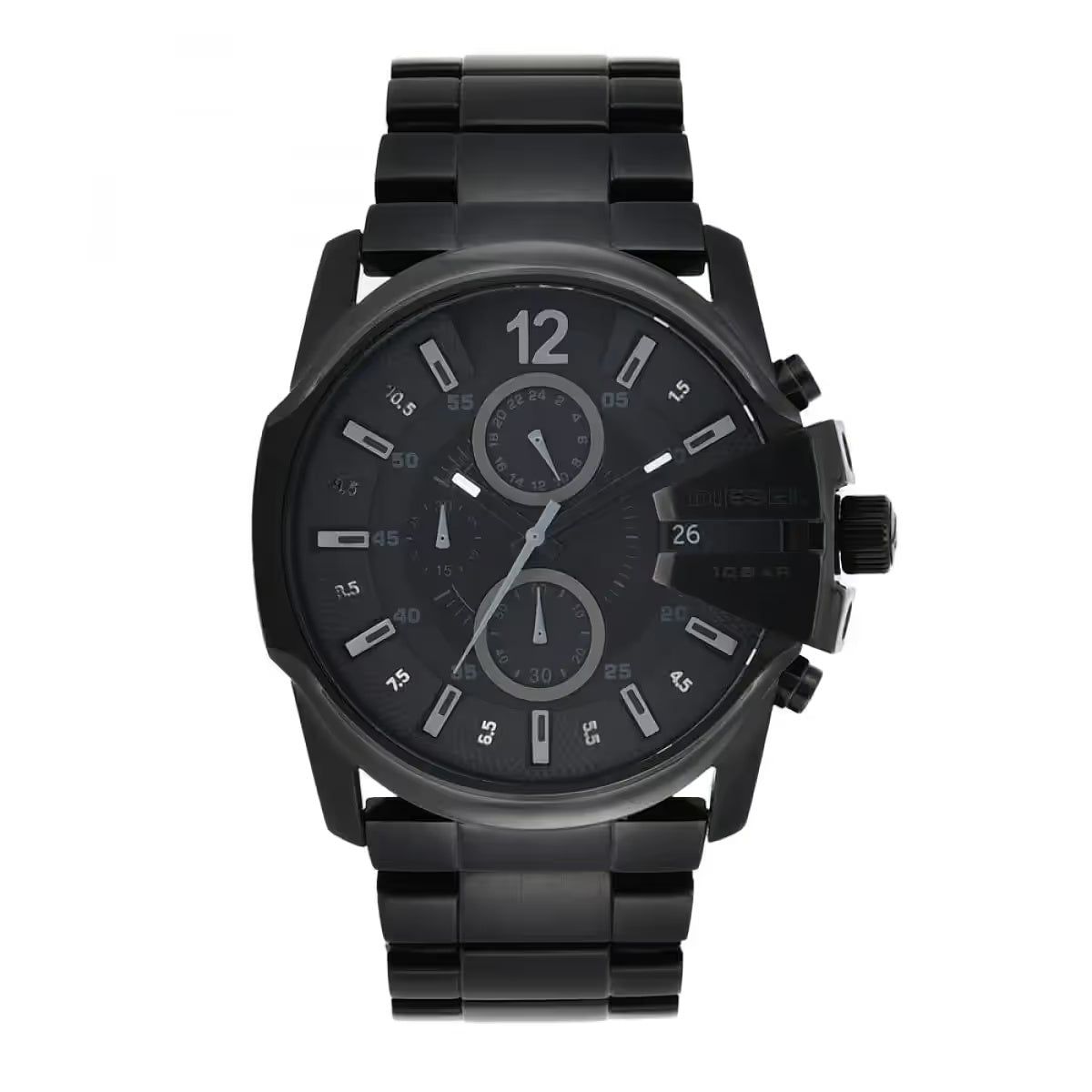 Diesel Master Chief Quartz Black Dial Chronograph Men's Watch DZ4180