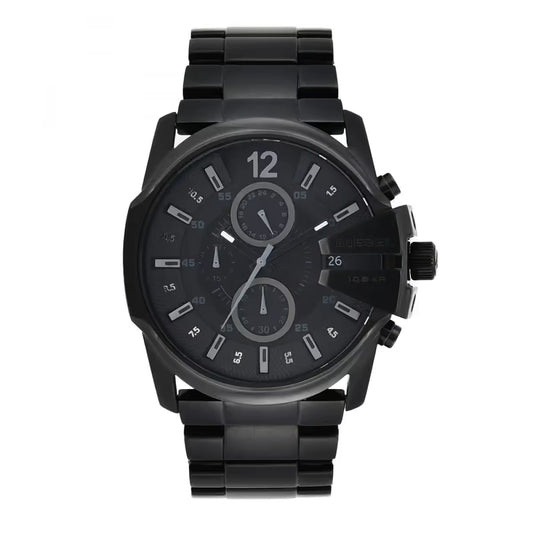 Diesel Master Chief Quartz Black Dial Chronograph Men's Watch DZ4180
