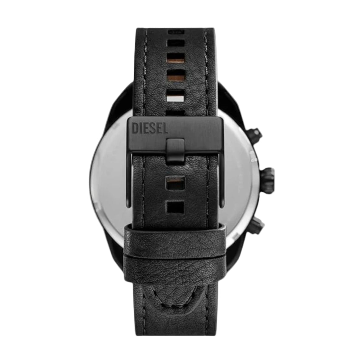 Diesel Spiked Quartz Black Dial Chronograph Analog Men's Watch DZ4667