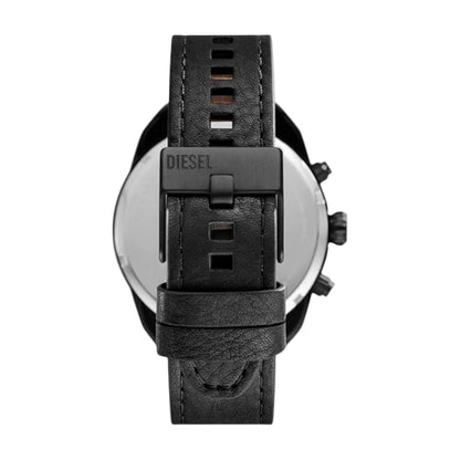 Diesel Spiked Quartz Black Dial Chronograph Analog Men's Watch DZ4667