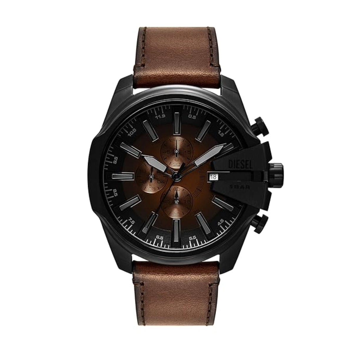 Diesel Mega Chief Slim Quartz Two tone Dial chronograph Men Watch DZ4692