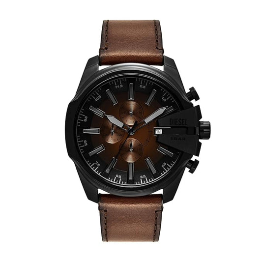 Diesel Mega Chief Slim Quartz Two tone Dial chronograph Men Watch DZ4692