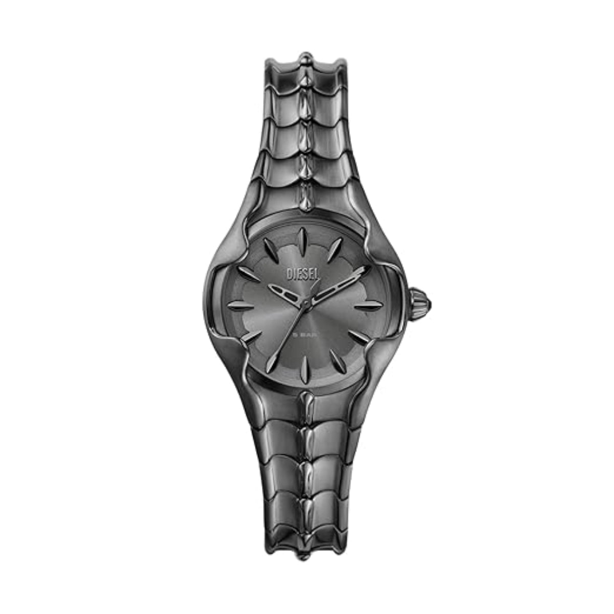 Diesel Vert Quartz three-hand Grey Dial Analog Watch For Women DZ5603