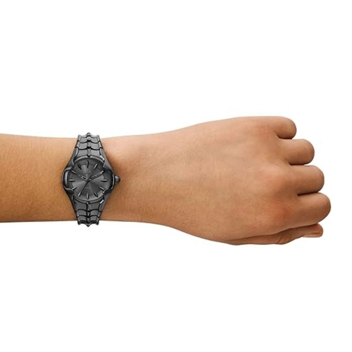 Diesel Vert Quartz three-hand Grey Dial Analog Watch For Women DZ5603