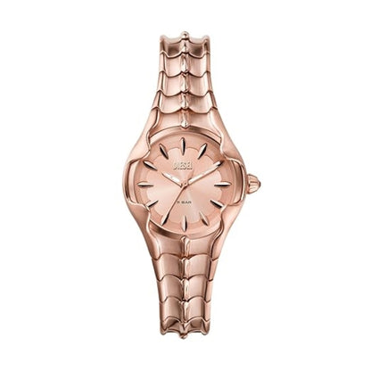 Diesel Vert Quartz three-hand rose gold Dial stainless steel Women's Watch DZ5604