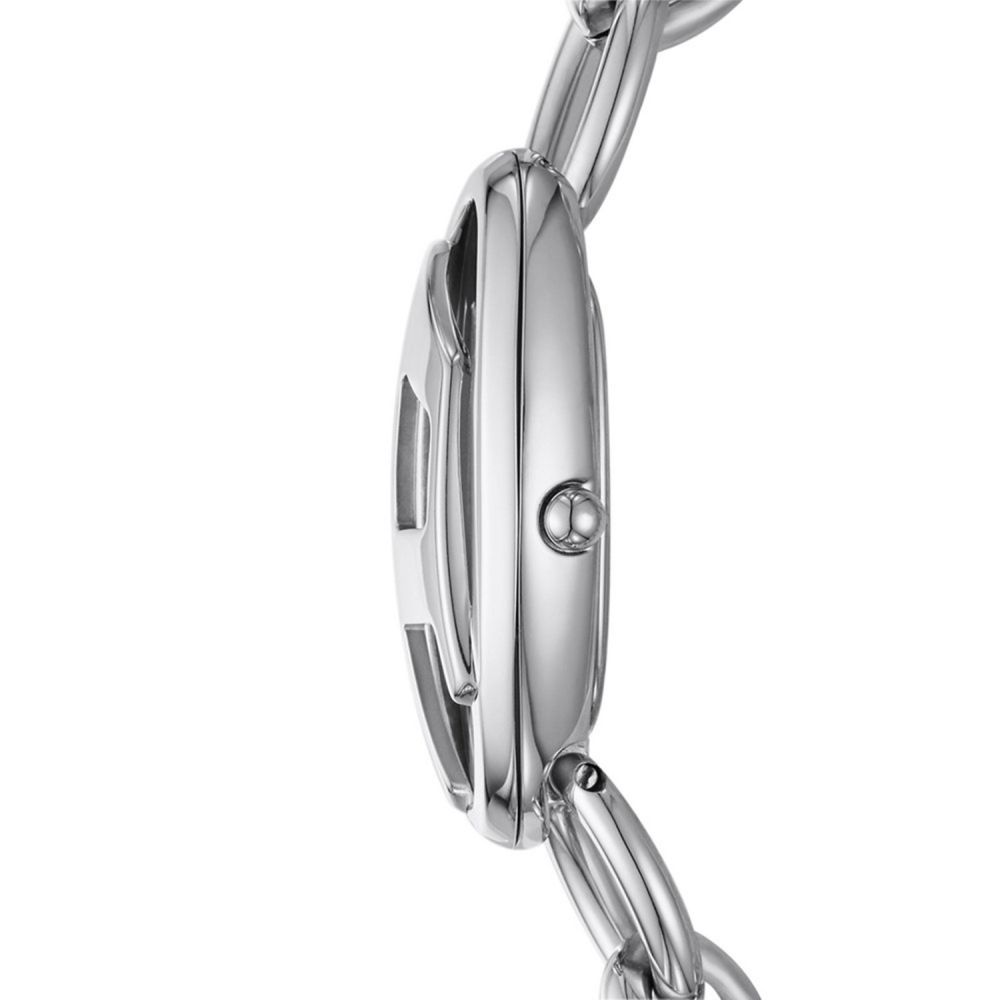 Diesel D-Era Quartz Silver Dial Analog Stainless Steel Women Watch DZ5609