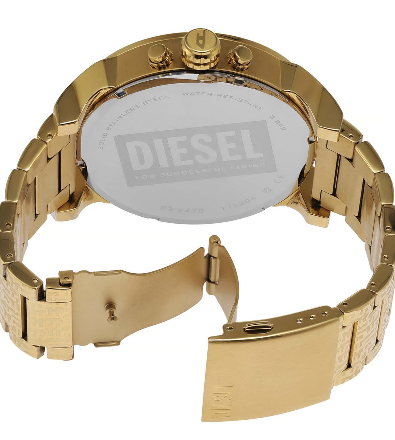 Diesel 5 bar watch only the brave gold best sale