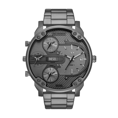 Diesel Mr. Daddy Quartz Grey Dial Analog Chronograph Men's Watch DZ7487