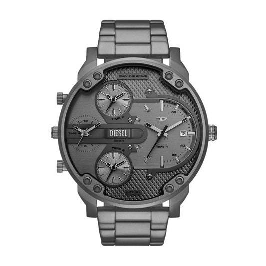 Diesel Mr. Daddy Quartz Grey Dial Analog Chronograph Men's Watch DZ7487