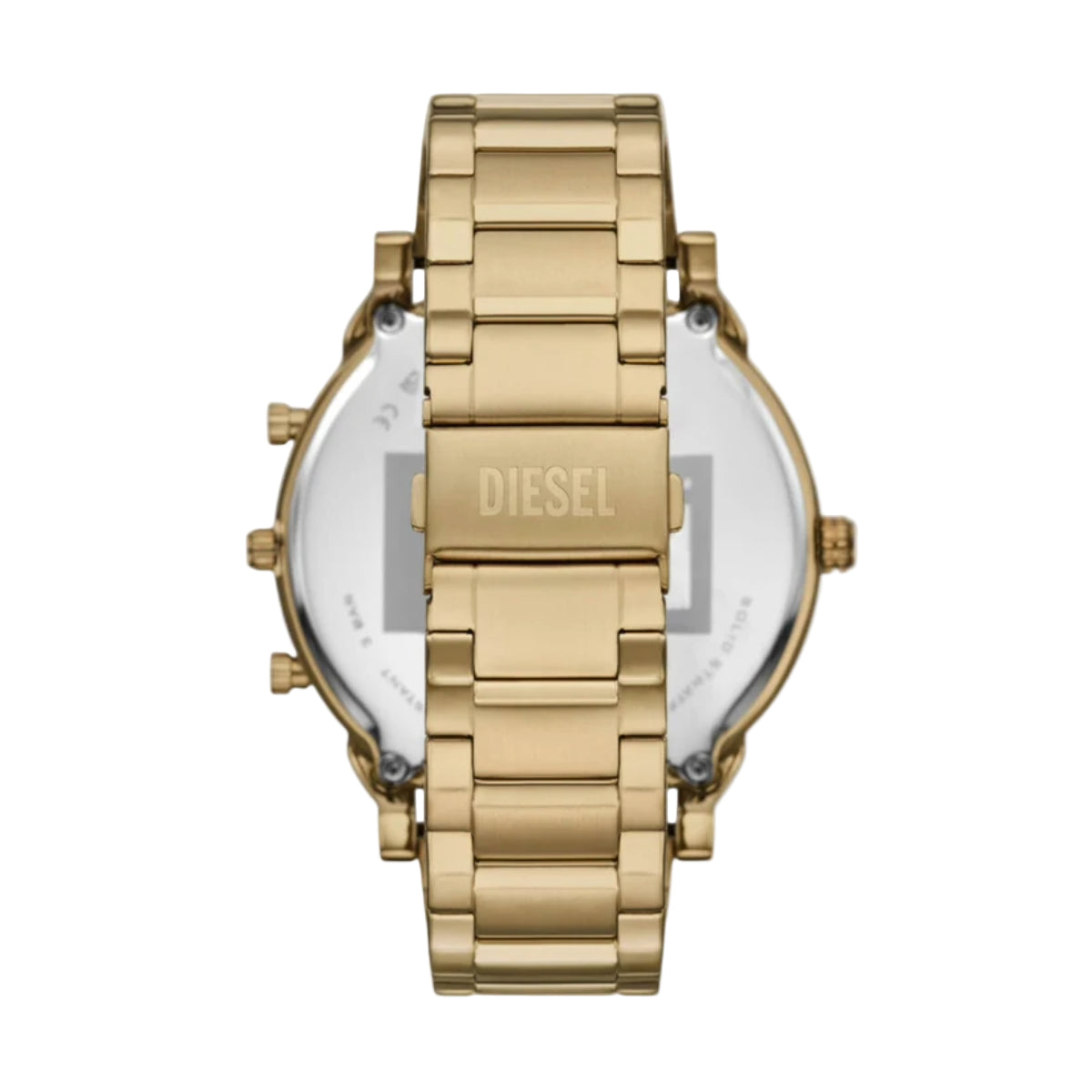 Diesel Mr Daddy Slim Men Quartz Two Tone Dial Analog Stainless Steel Men Watch DZ7490