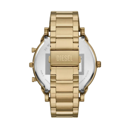 Diesel Mr Daddy Slim Men Quartz Two Tone Dial Analog Stainless Steel Men Watch DZ7490