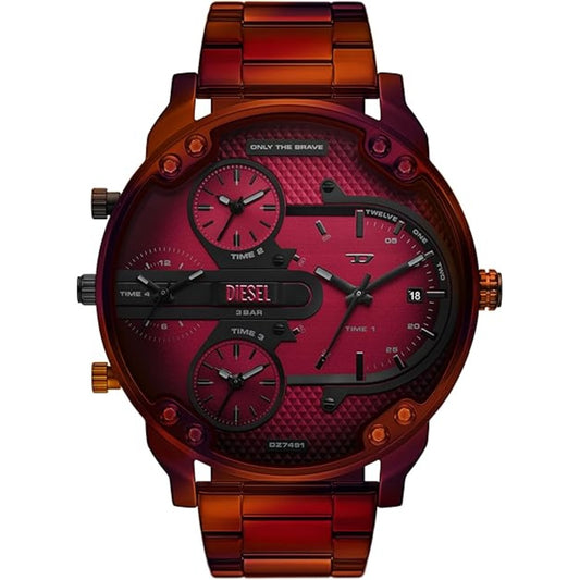 Diesel Mr Daddy Slim Quartz Multi-Color Dial Analog Men's Watch DZ7491