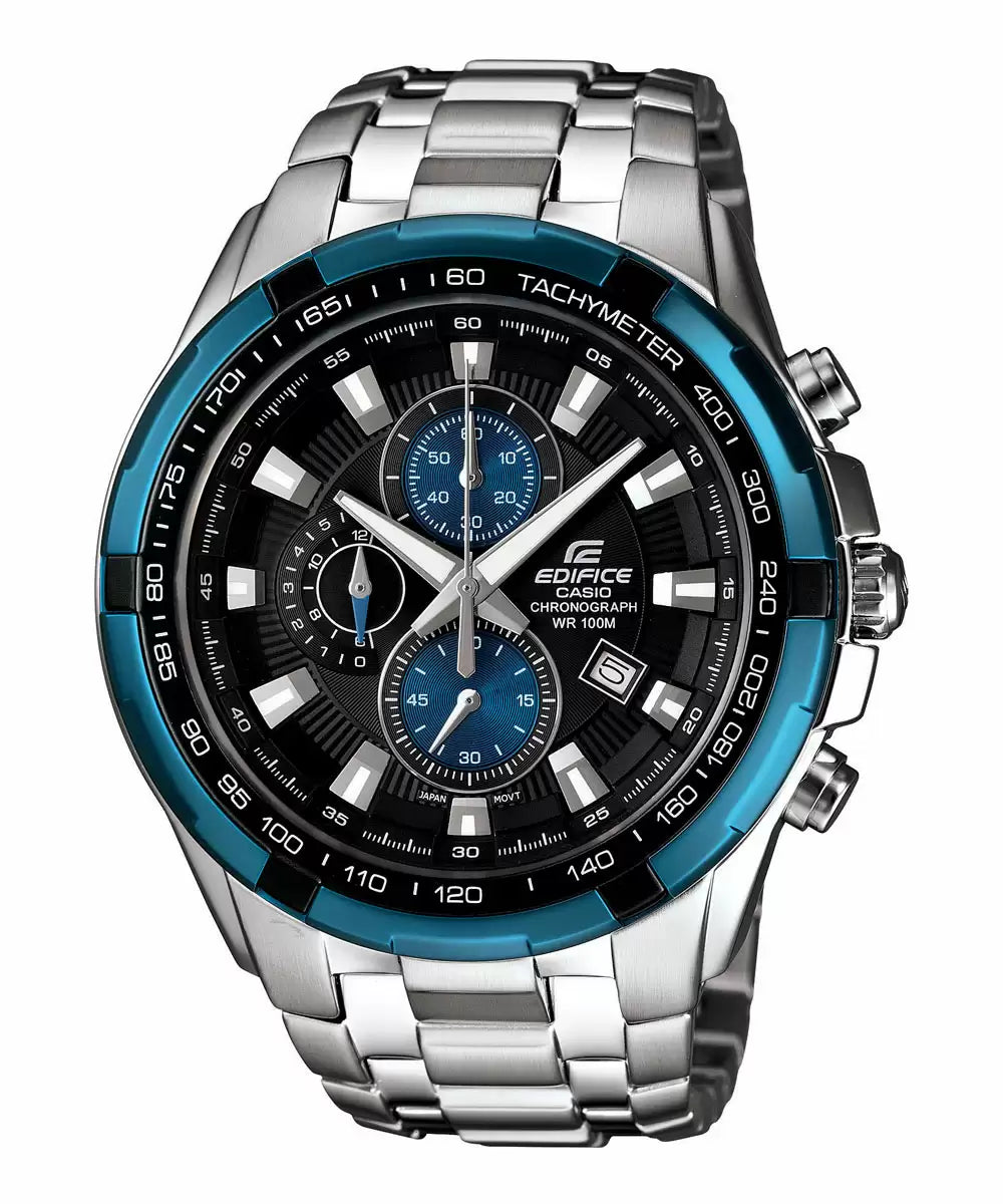 ED462 | CASIO Edifice Silver Chronograph - Men's Watch