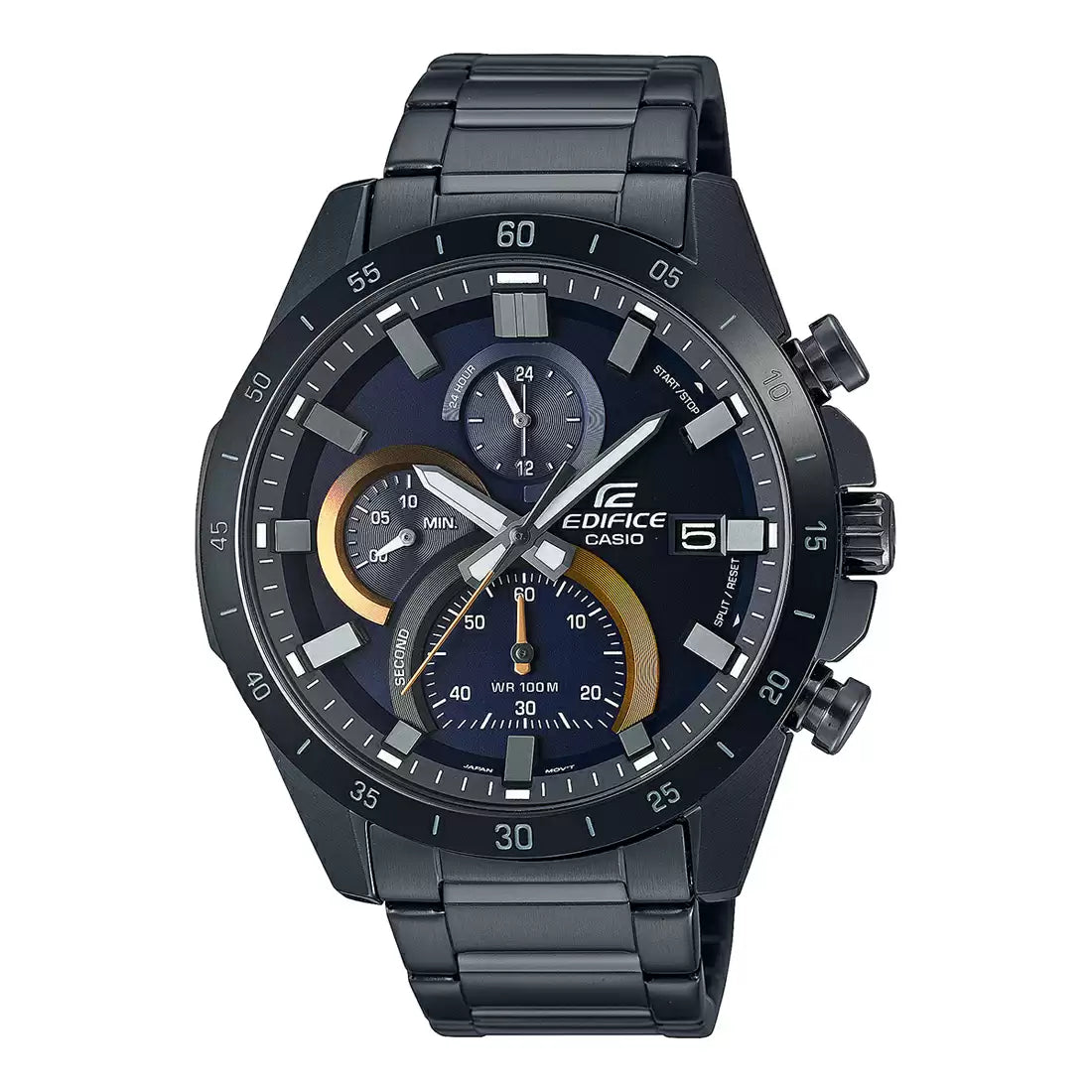 ED515 | CASIO Edifice Black Chronograph - Men's Watch