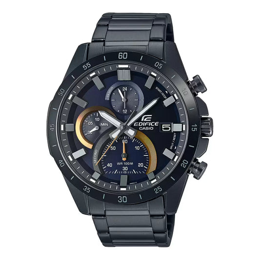 ED515 | CASIO Edifice Black Chronograph - Men's Watch
