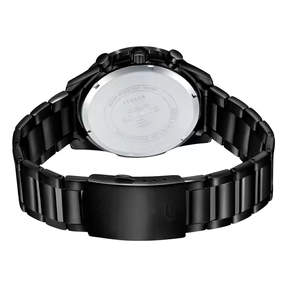 ED515 | CASIO Edifice Black Chronograph - Men's Watch