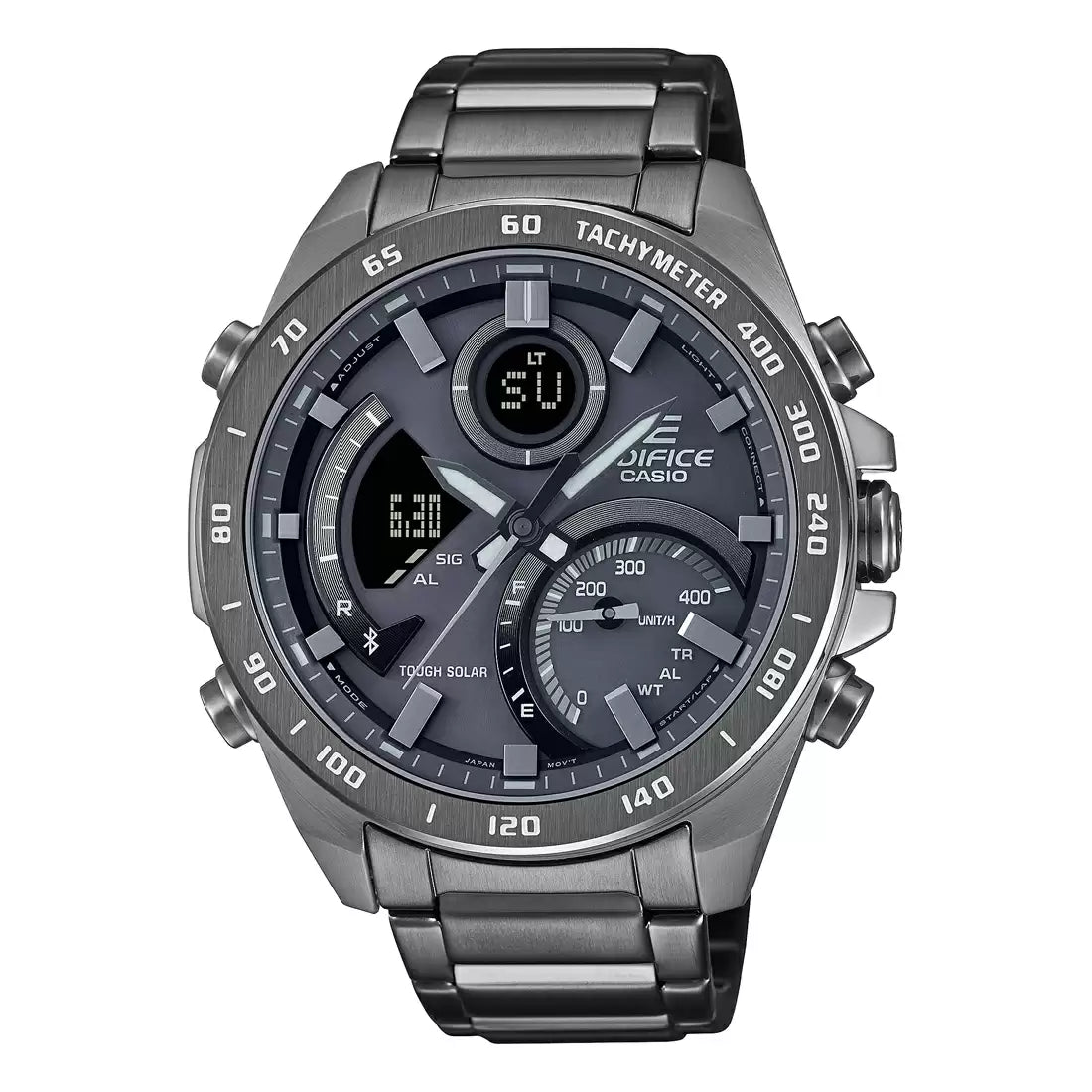 ED527 | CASIO Edifice Grey IP Bluetooth Connect - Men's Watch