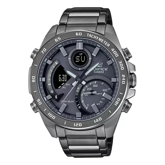 ED527 | CASIO Edifice Grey IP Bluetooth Connect - Men's Watch