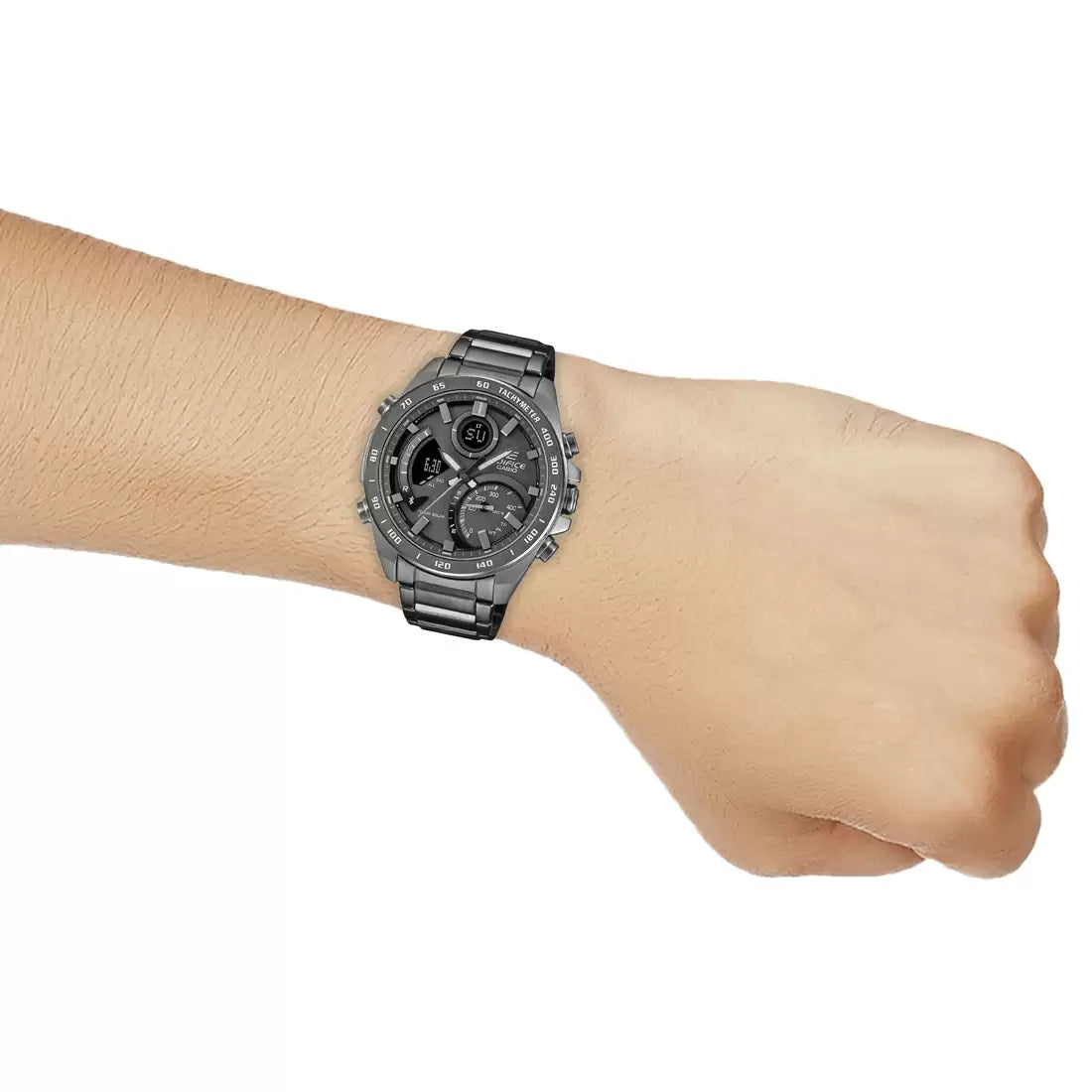 ED527 | CASIO Edifice Grey IP Bluetooth Connect - Men's Watch