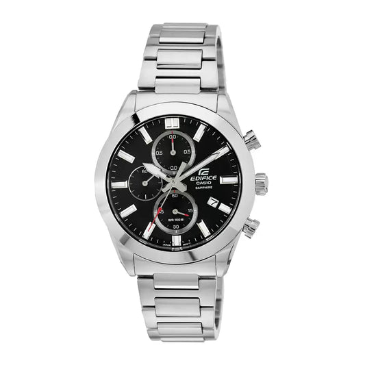 ED580 | CASIO Edifice Silver Chronograph Men's Watch