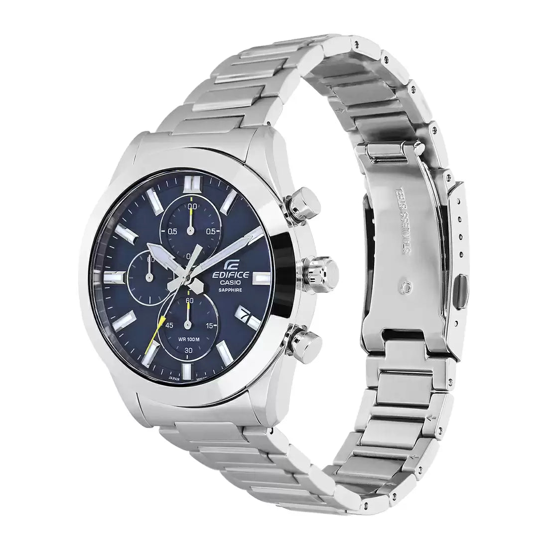 ED581 | CASIO Edifice Silver Chronograph Men's Watch