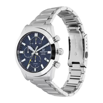 ED581 | CASIO Edifice Silver Chronograph Men's Watch