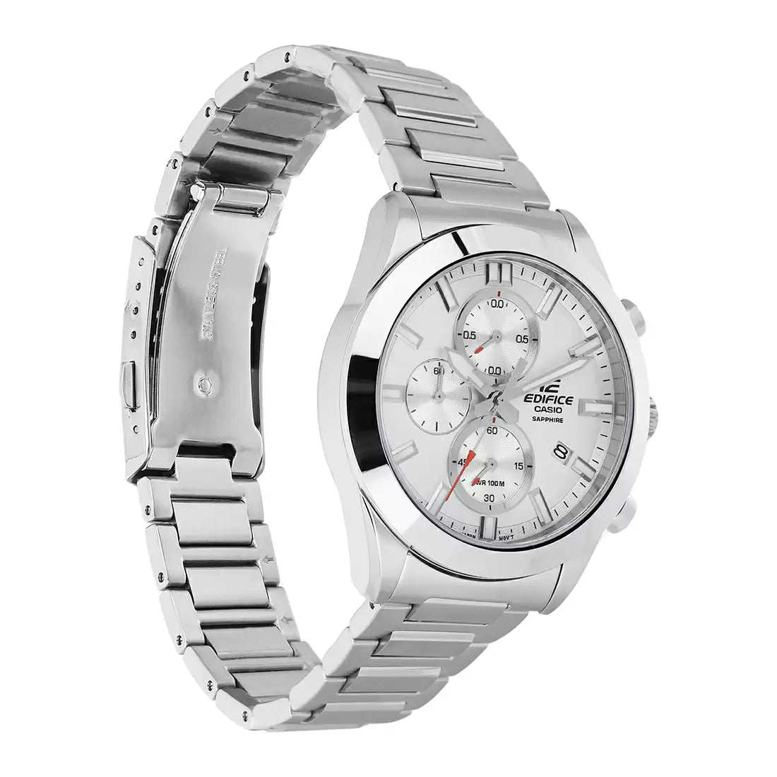 ED582 | CASIO Edifice Silver Chronograph Men's Watch