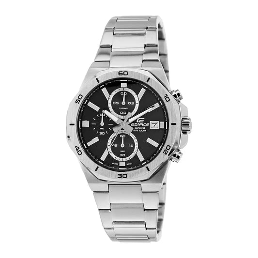 ED583 | CASIO Edifice Silver Chronograph Men's Watch