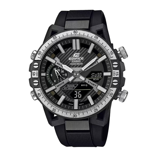 ED588 | CASIO Edifice Black Bluetooth Connect Men's Watch