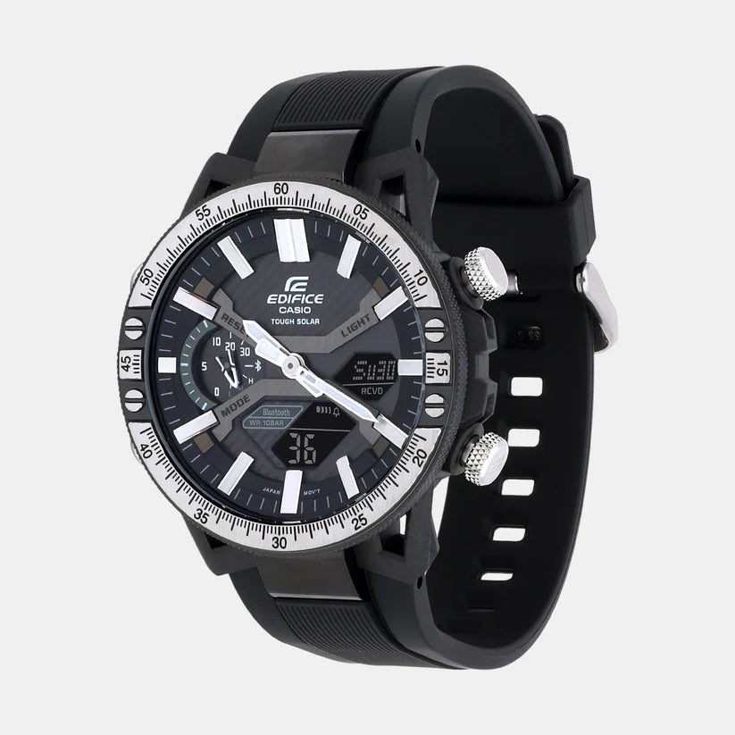 ED588 | CASIO Edifice Black Bluetooth Connect Men's Watch