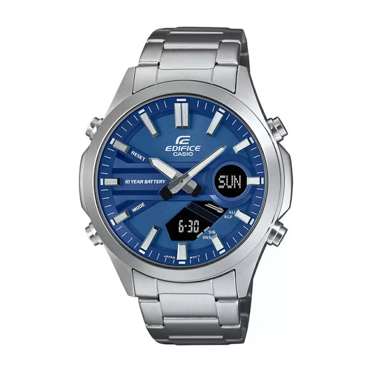 CASIO Edifice EFV-C120D-2ADF Blue ANALOG-DIGITAL Men's Watch - ED625