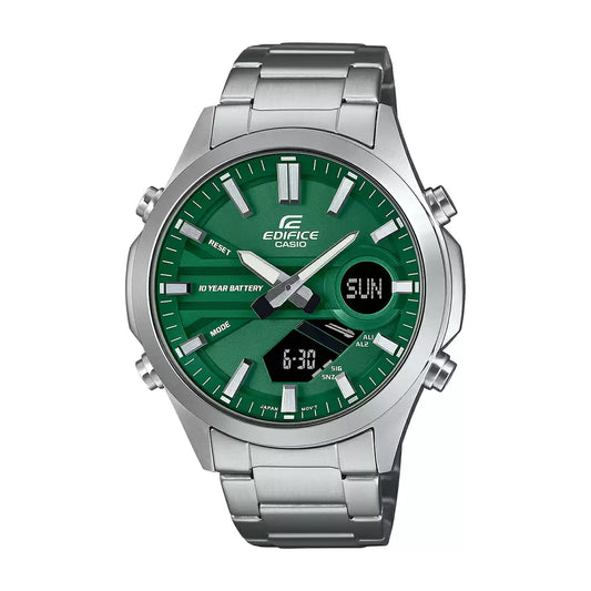 CASIO Edifice EFV-C120D-3ADF Green ANALOG-DIGITAL Men's Watch - ED626