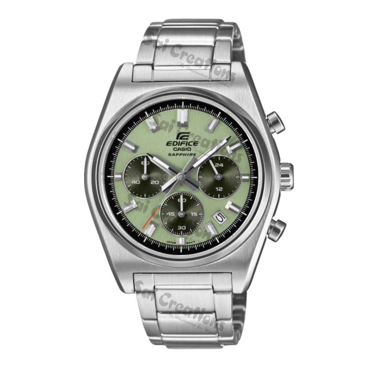 CASIO EDIFICE EFB-730D-3AVUDF Green Dial Unisex Watch ED689