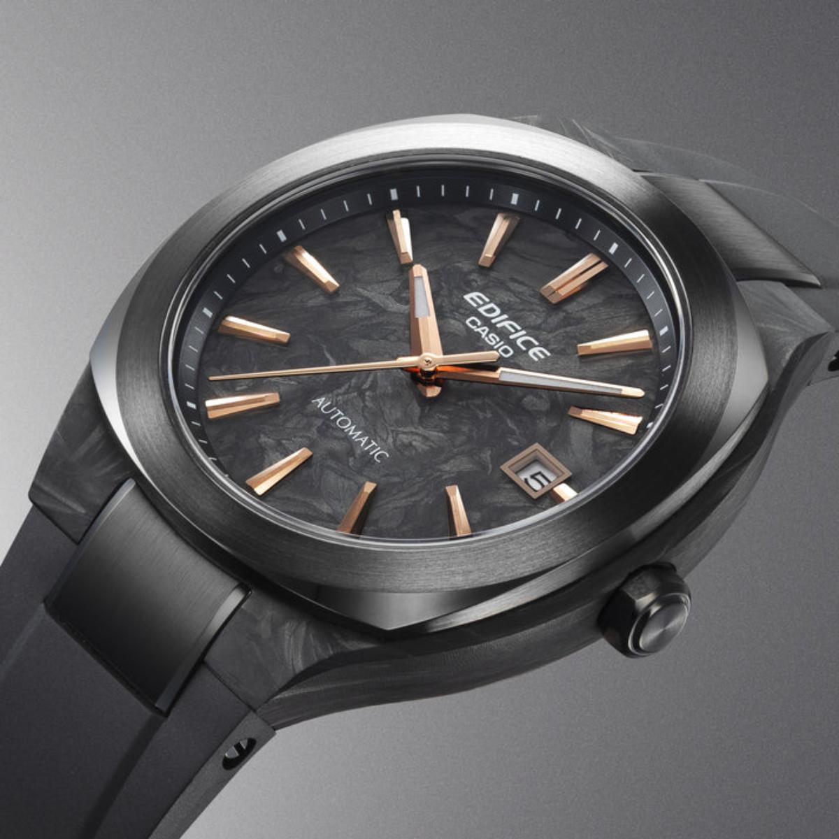 CASIO Edifice EFK-200XPB-1ADR Black Dial Analog Automatic Men's Watch ED708