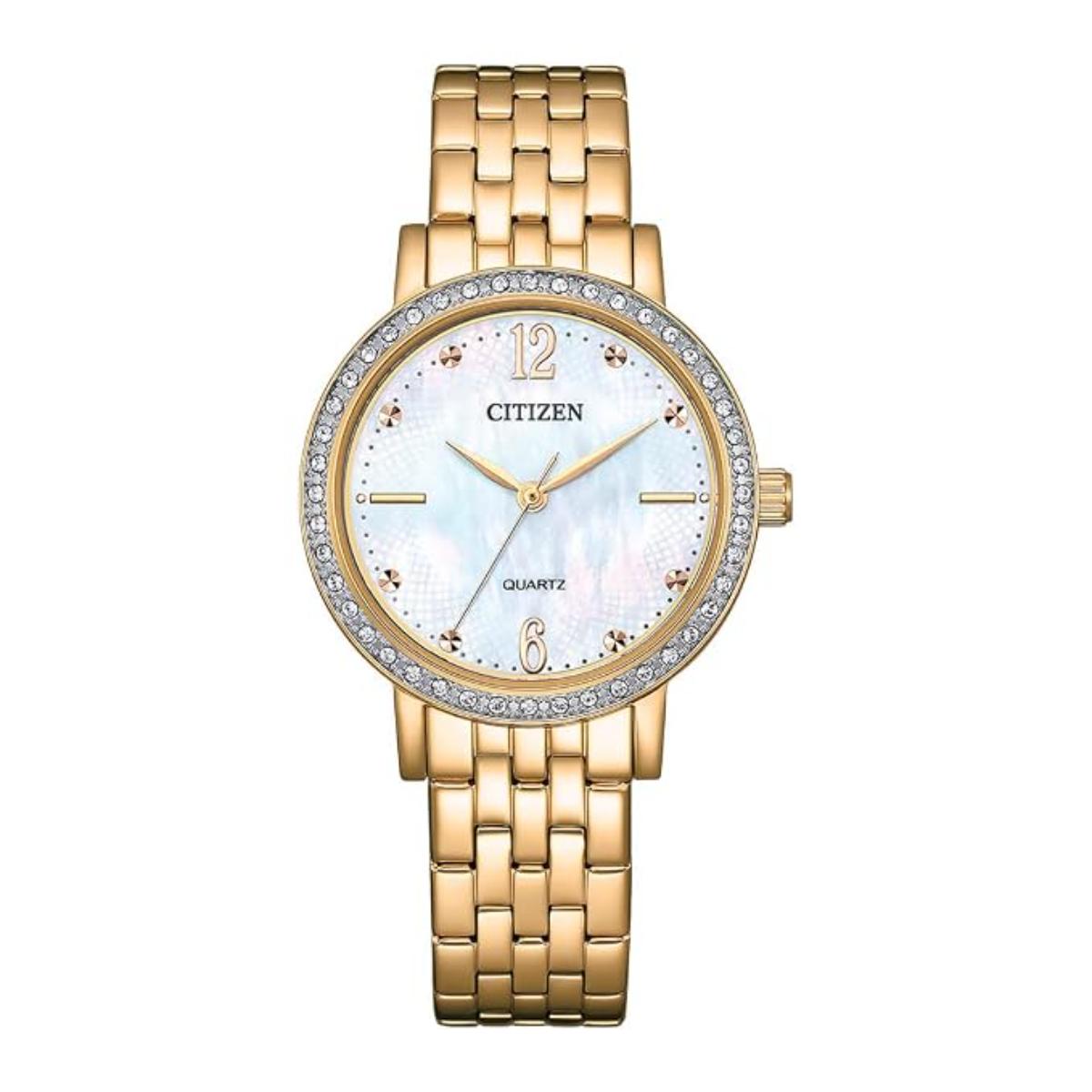 CITIZEN Classic Mother Of Pearl Dial Analog Women's Watch EL3103-57D