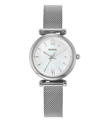 ES4432 FOSSIL | 28mm White Dial JCarlie Analog Watch (Women) - Buy Now at Sai Creations Watches