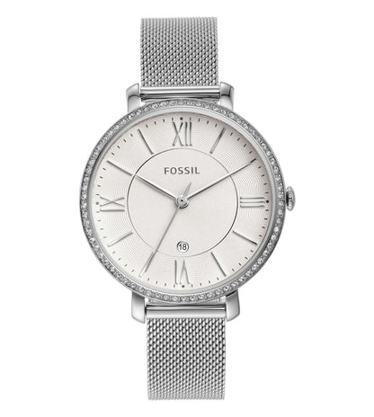 ES4627 FOSSIL | 36mm White Dial Jacqueline Analog Watch (Women)