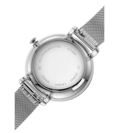 ES4627 FOSSIL | 36mm White Dial Jacqueline Analog Watch (Women)