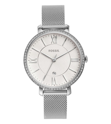 ES4627 FOSSIL | 36mm White Dial Jacqueline Analog Watch (Women) - Buy Now at Sai Creations Watches