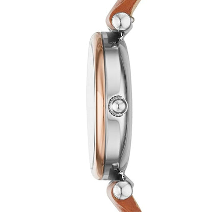 Fossil Carlie Quartz Blue Dial Analog Watch For Women ES4701