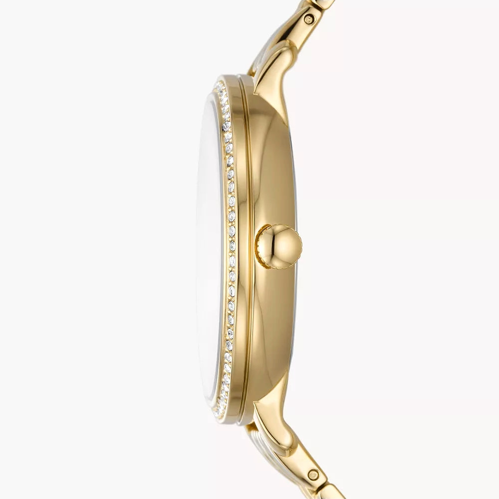 Fossil Jacqueline Sun Moon White Mother-Of-Pearl Multifunction Women Watch ES5167