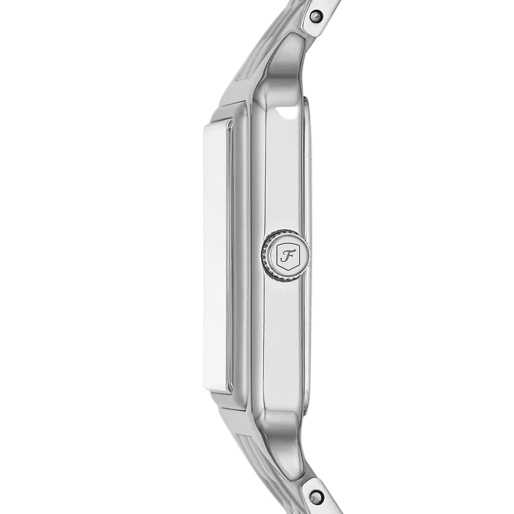 Fossil Raquel Quartz Silver Dial Analog Stainless Steel Women Watch ES5221